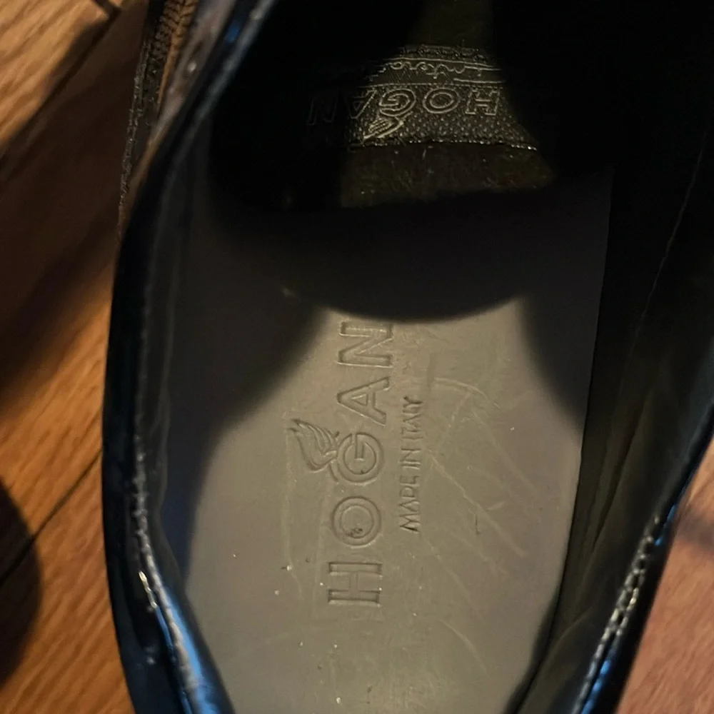 NWOT interactive sneakers Italian made HOGAN shoes european size 40.5 (US 10) - Picture 5 of 6